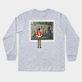 Cameron Frye- Art Exhibit Kids Long Sleeve T-Shirt